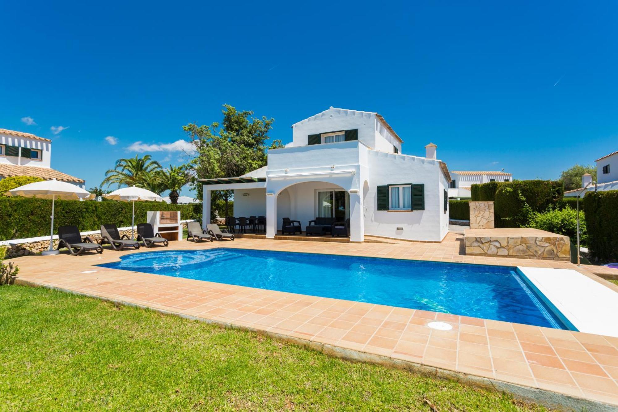 Villas Finesse By Menorcarentals Son Bou Bagian luar foto